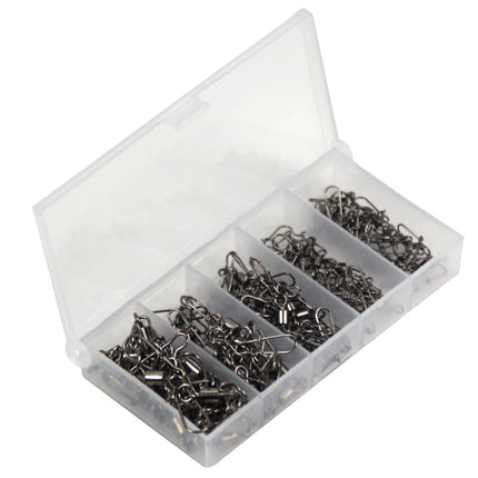 Value Pack 100pc/Box Rolling Snap Swivels