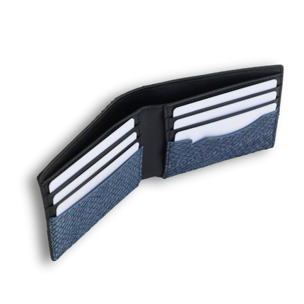 Fish Leather Bifold Wallet