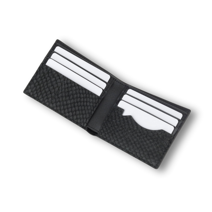 Fish Leather Bifold Wallet