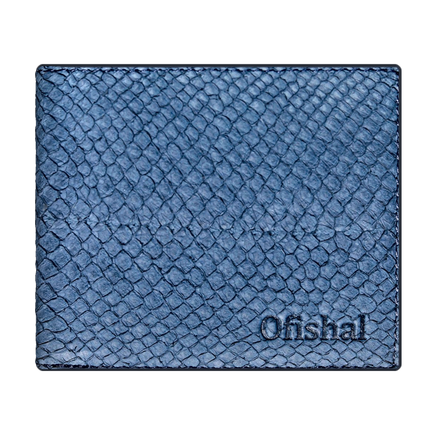 Fish Leather Bifold Wallet