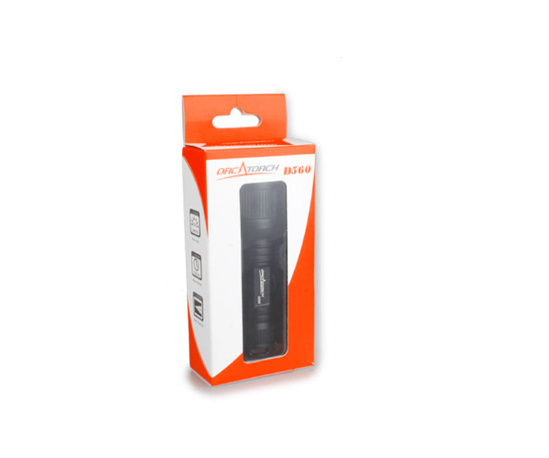 OrcaTorch D560 – 630 Lumen Dive Torch – RED
