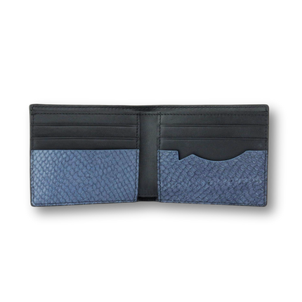 Fish Leather Bifold Wallet