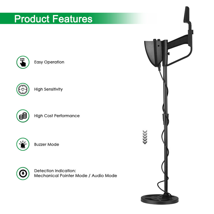 High-Performance Metal Detector for Treasure Hunting