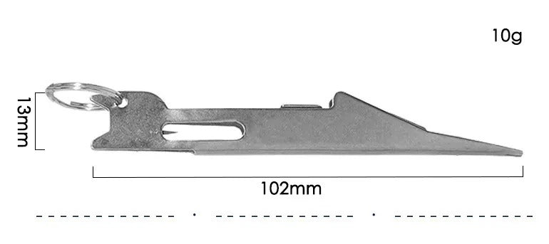 Stainless Steel Fast Hook and Knot Assistant