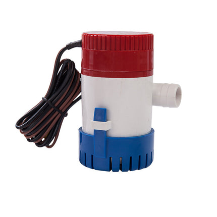 1100GPH 12V Boat Bilge Pump Non Automatic Marine Water Pump