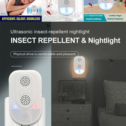 Advanced Ultrasonic Pest Repeller – Twin Speaker Protection for Your Home