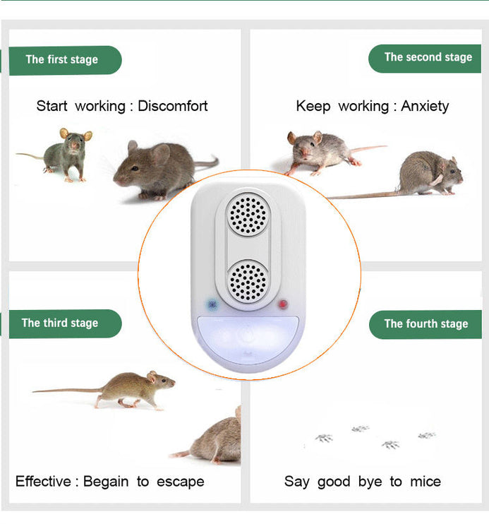 Eco-Friendly Ultrasonic Pest Repeller – Protect Your Home from Rodents & Bugs