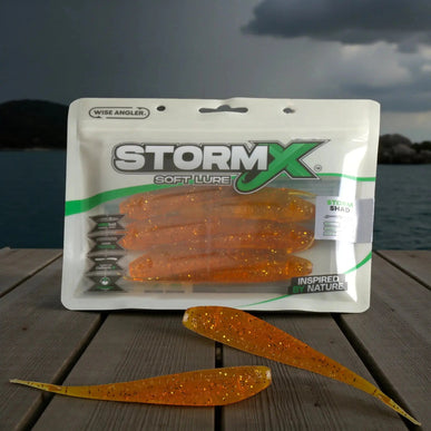 StormX™ Storm Shad 5" Soft Lure — Poddy Gold