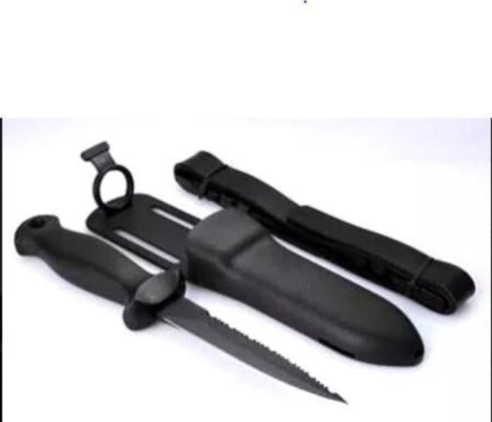 Spearo Dive Knife with Sheath 4.5 inches