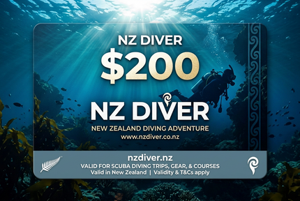 $200 NZDiver Gift card