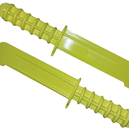 NZ Made  Plastic Paua Knife and Measure