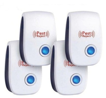 Bulk Pack of 4 Ultrasonic Pest Repellers
