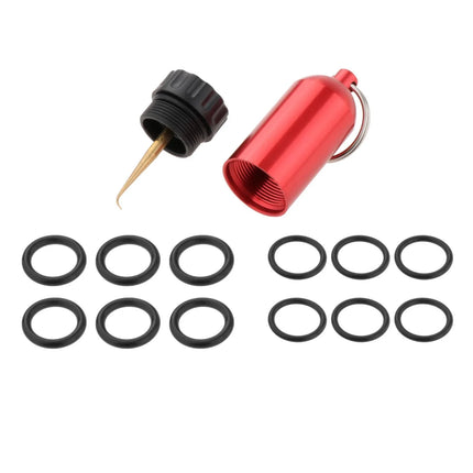 Spare O-Rings & Brass Pick Key Ring – Essential Dive Emergency Kit